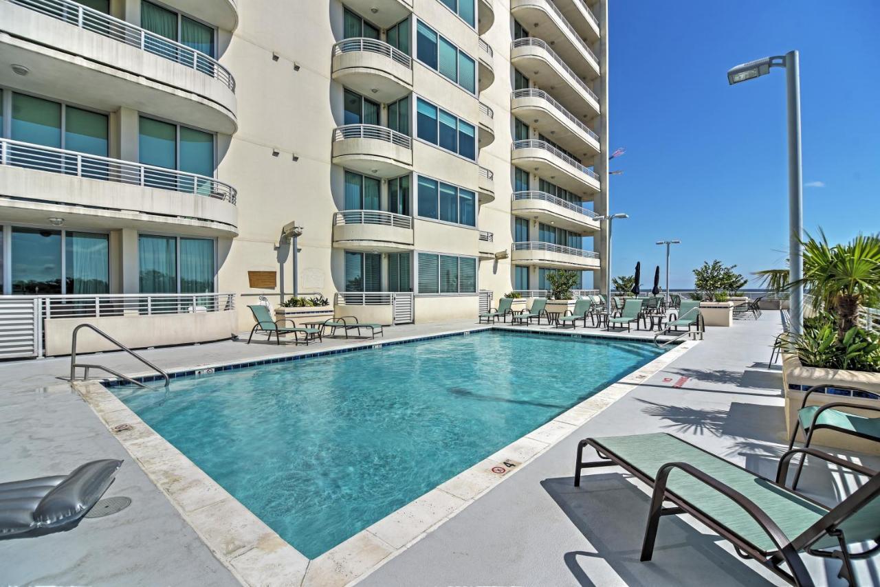 Beachside Biloxi Club Condo Balcony With Ocean View Esterno foto
